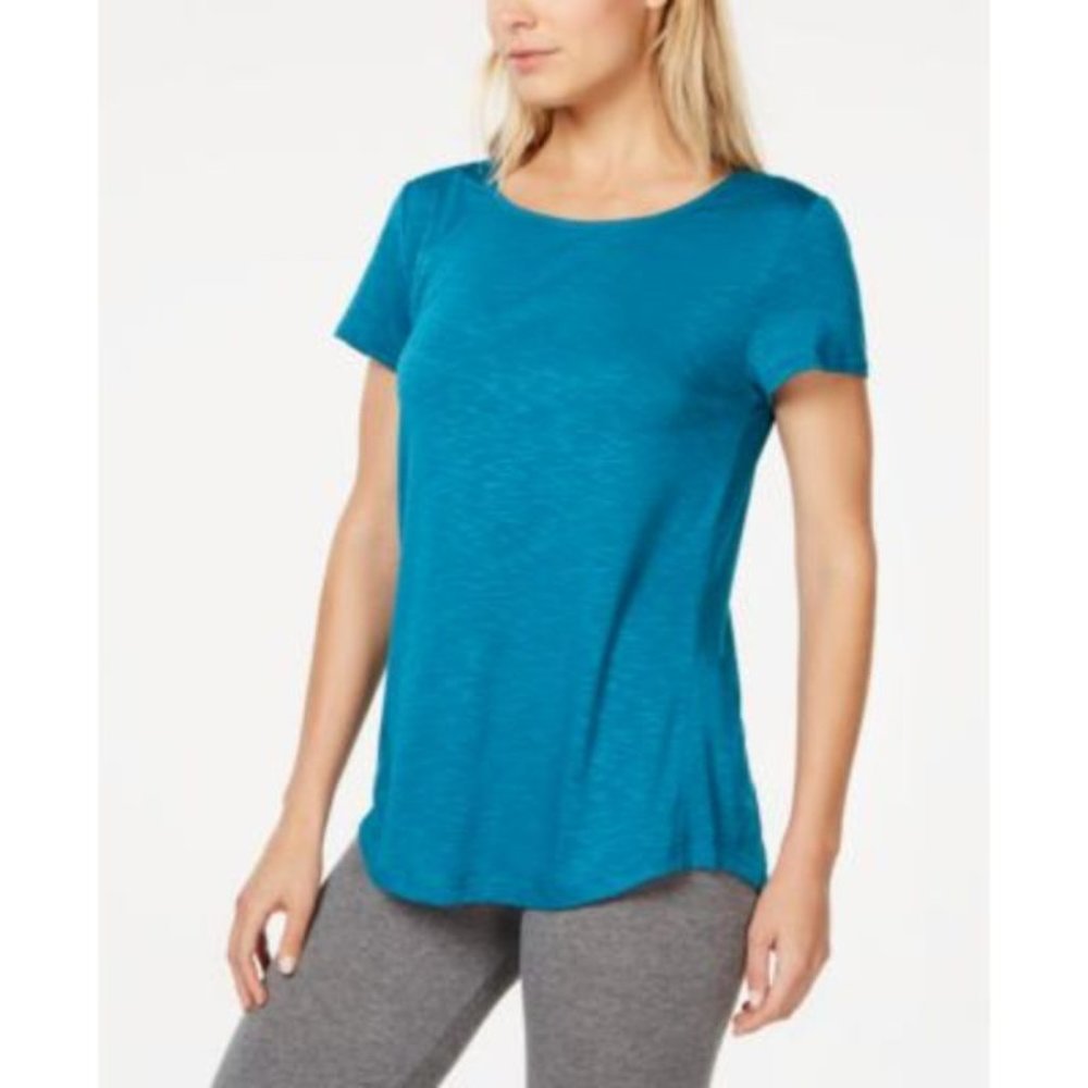 IDEOLOGY SHORT SLEEVE CROSSBACK TEE
